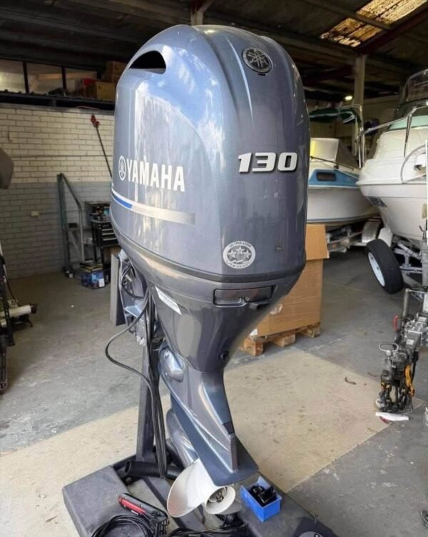 Yamaha 130HP 4-Stroke Used Outboard Motor – 2020 – 89 Hours – Long/Short Shaft