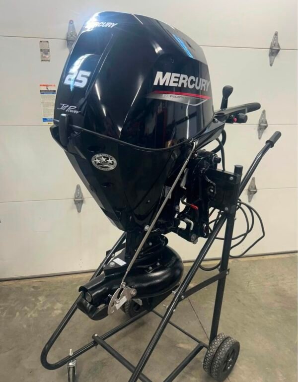 Mercury 25HP Jet Pump Used Outboard Motor – 2025 – 69 Hours – Short/Long Shaft