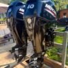 Twin Mercury 40HP 4-Stroke Used Outboard Motors – 2017 – 123/124 Hours – Long Shaft