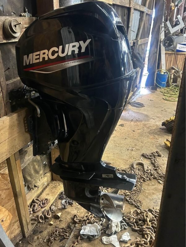 Mercury 40HP 4-Stroke Used Outboard Motor – 2016 – 605 Hours – Long/Short Shaft