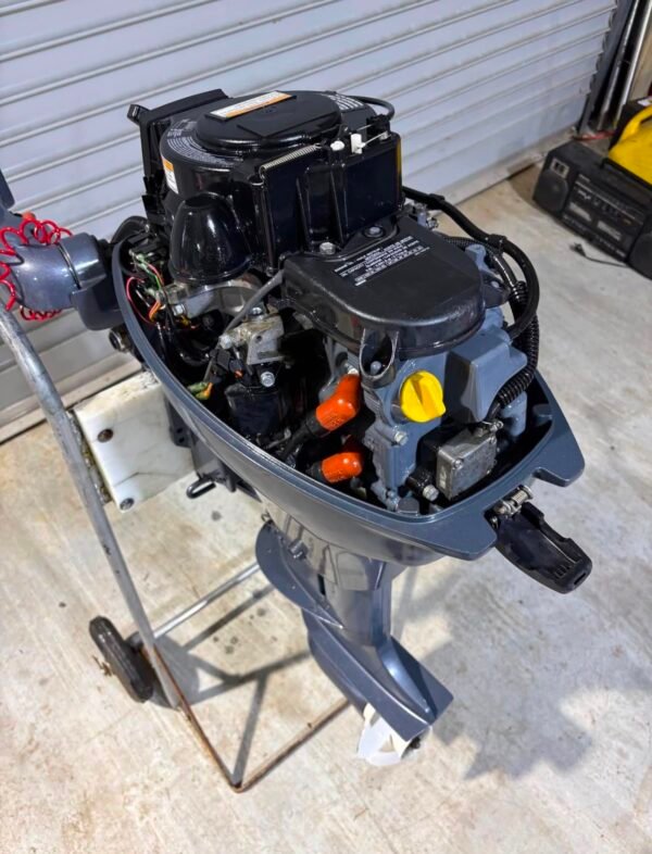 IMG-20260911-WA0035 Yamaha 9.9HP 4-Stroke Used Outboard Motor – 2023 – Under 20 Hours – Short Shaft