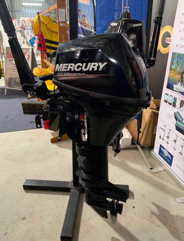 Mercury 9.9HP 4-Stroke Used Outboard Motor – 2020 – Long Shaft – Tiller