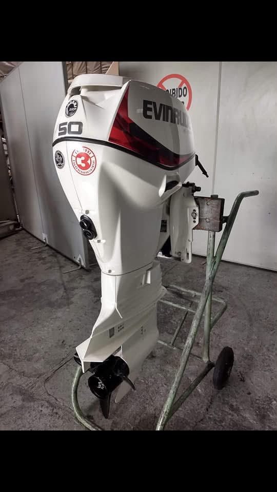 IMG-20260912-WA0072 Used Evinrude 50HP E-TEC Outboard 2014 | 590 Hours